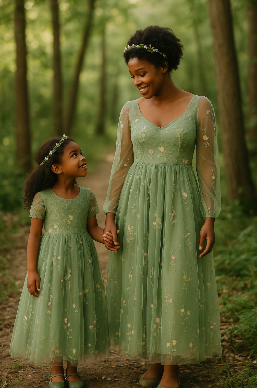 Princess and the Queen Dress - Kids Dress